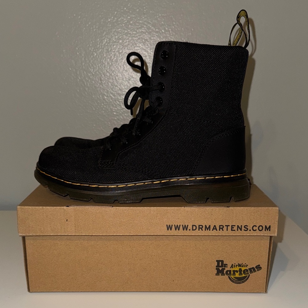 Dr. Martens Black Lace-Up Boots